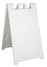 Load image into Gallery viewer, White Signicade A-frame sign stand