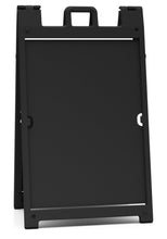 Load image into Gallery viewer, Black Signicade Deluxe A-frame sign stand
