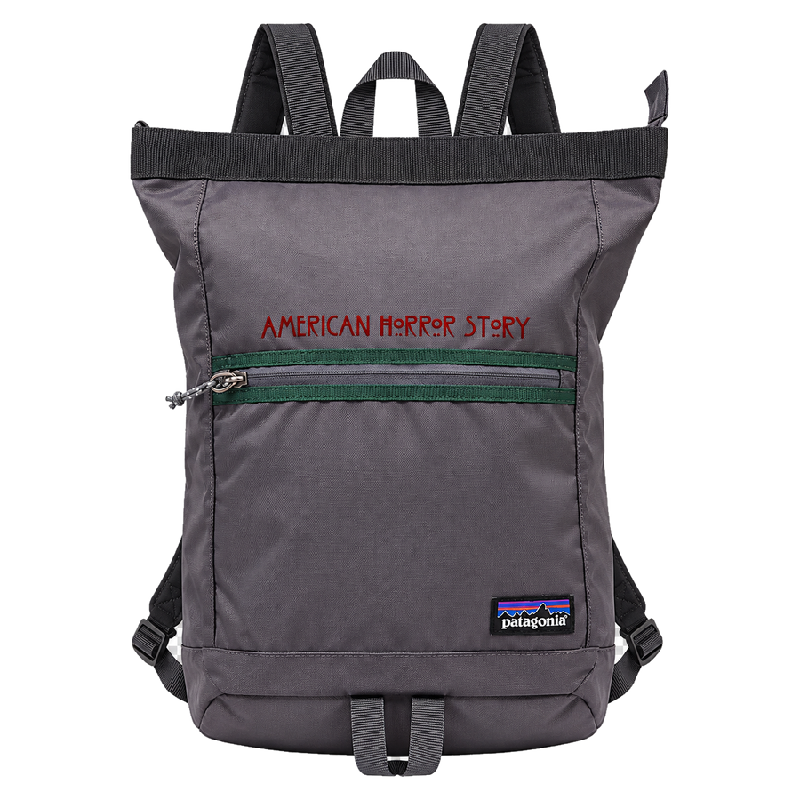 Embroidered backpack, a sample wrap gift